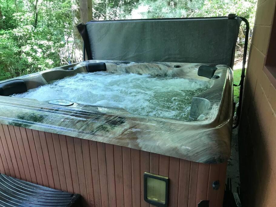 Cabin Fever On Cartecay River Ellijay Exterior foto